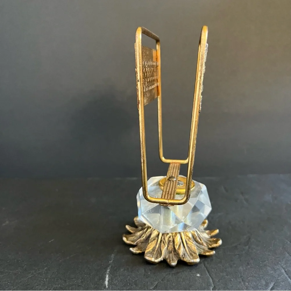 Hollywood Regency Gold Ton Filigree Vanity Set of 6 Boudoir Decor